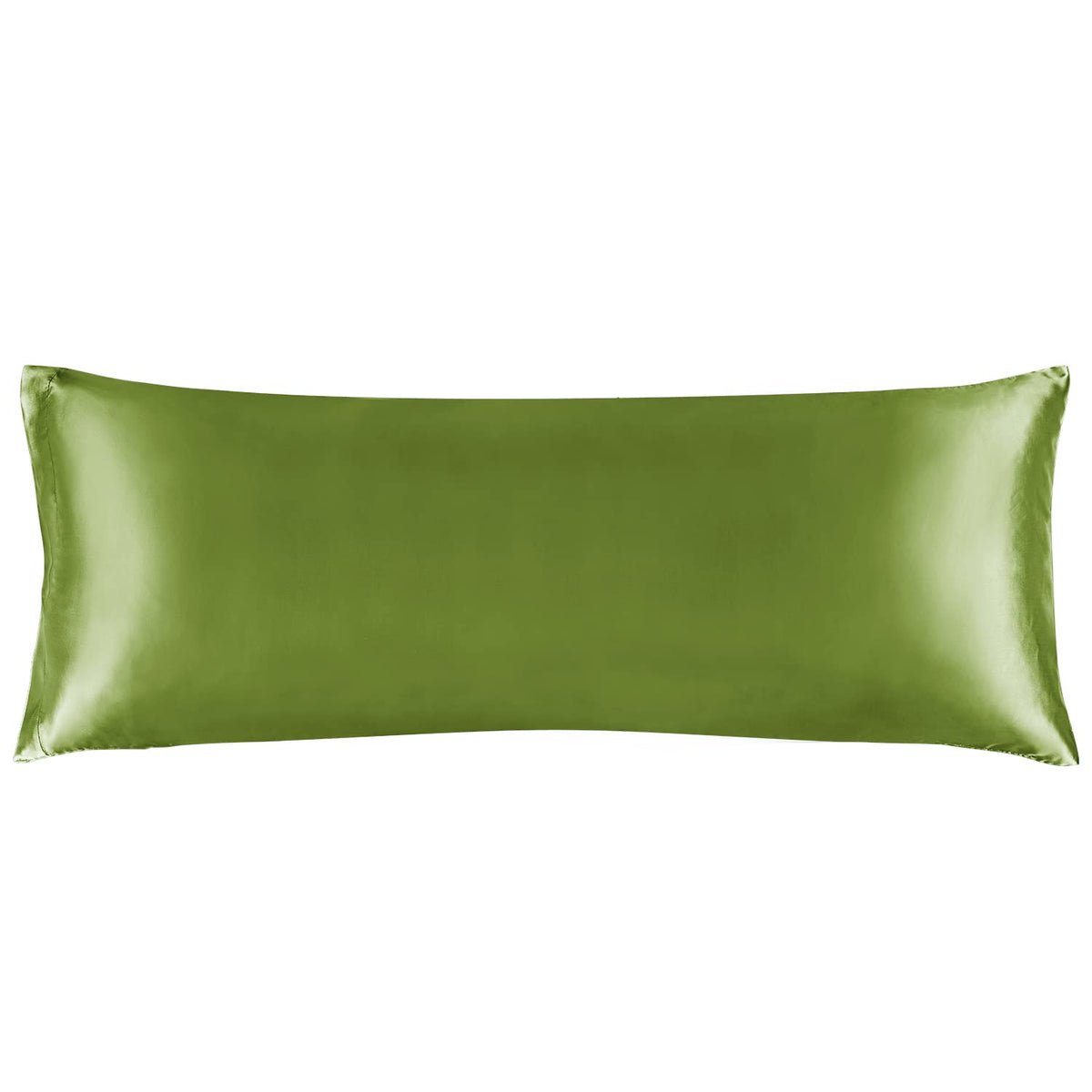 BEDELITE Satin Pillowcases, Queen Size 20x30 Inch, Dark Grey, Set of 2