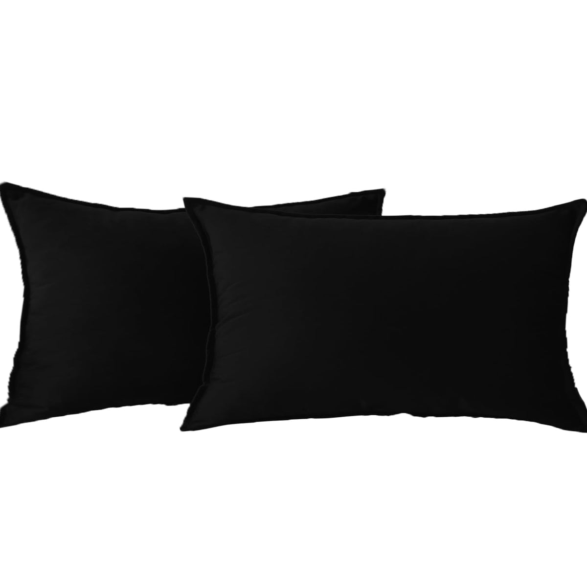 JIAHANNHA Velvet Green Throw Pillow Covers 18”x18”Pack of 2 Soft Decorative