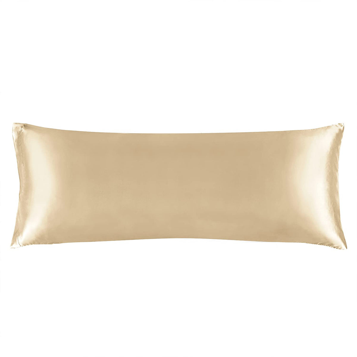 BEDELITE Satin Pillowcases, Queen Size 20x30 Inch, Dark Grey, Set of 2