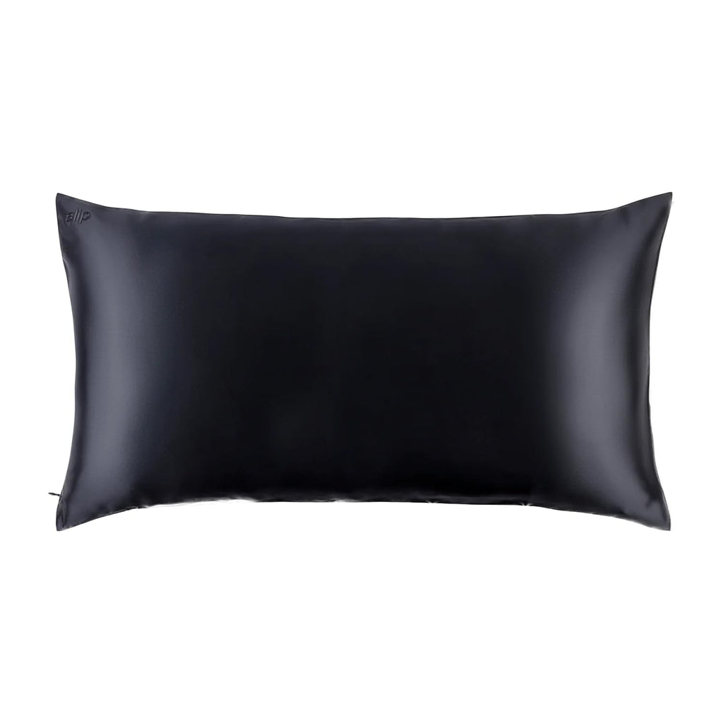 slip King Pure Silk Pillow Case - 100% Pure 22 Momme Mulberry Silk - King Size Standard Pillow Case -Anti-BedHead, Anti-Sleep Crease, White (20" x 36")