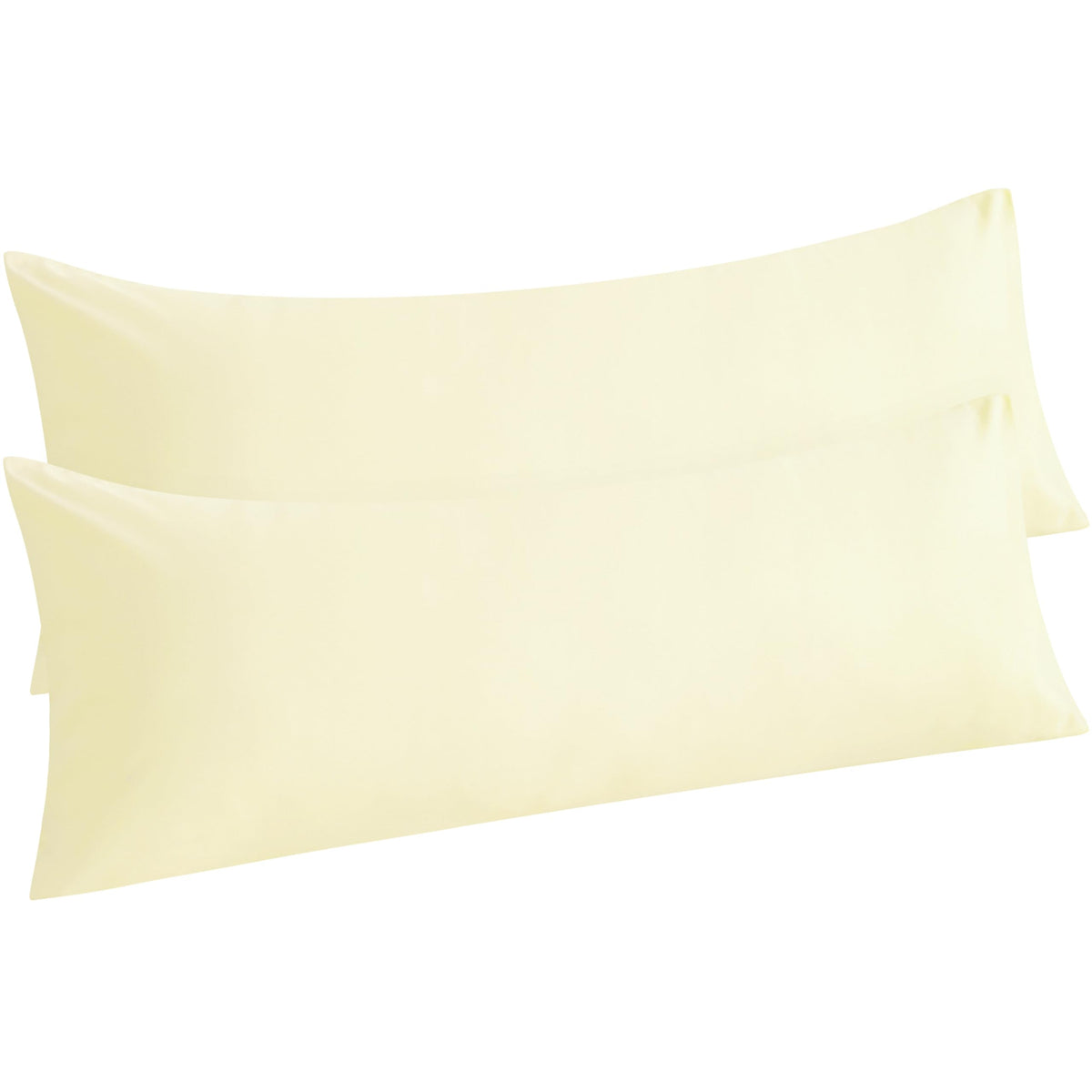 NTBAY Standard Microfiber Pillowcases, Set of 2, Sky Blue