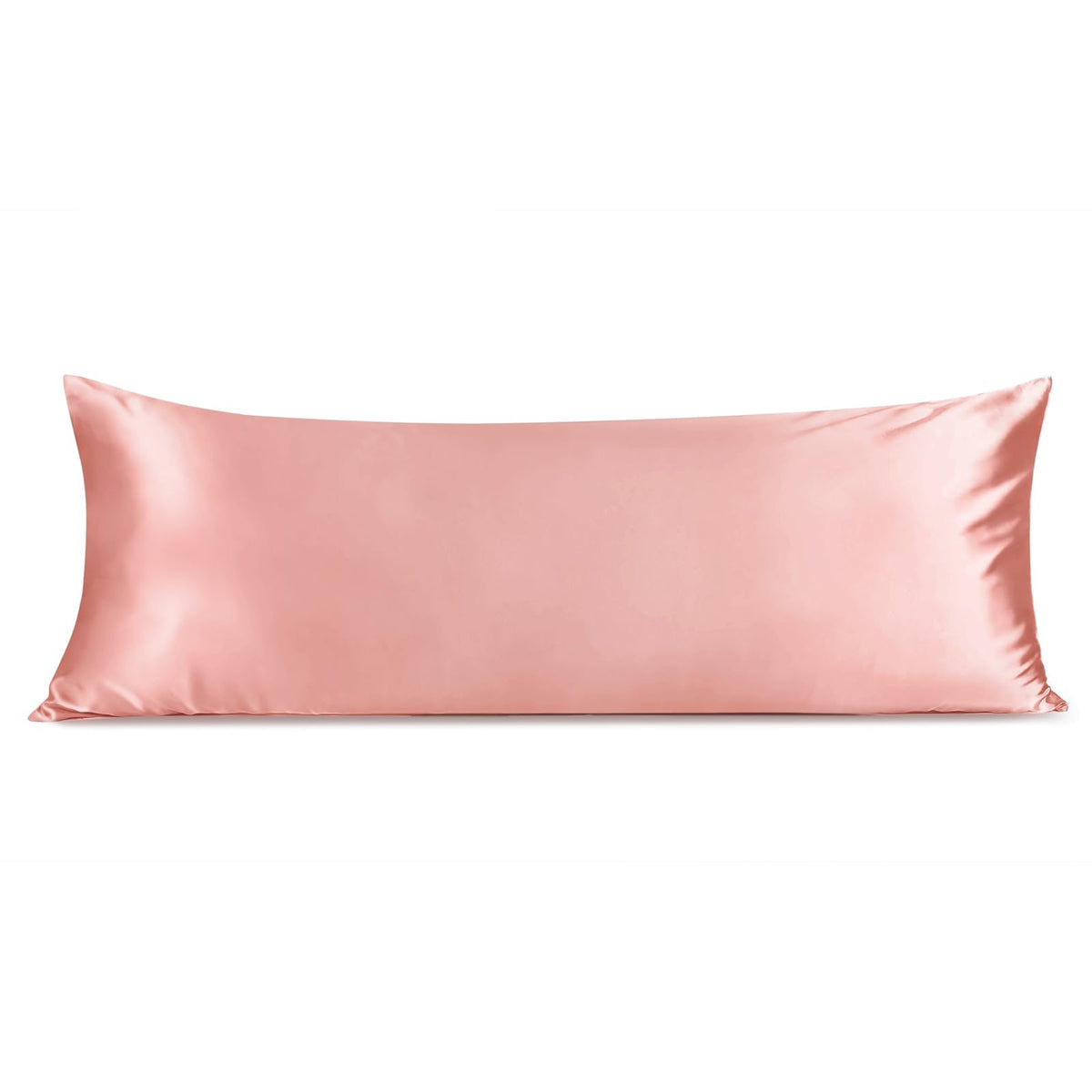 INFIIXSO Silk Pillow Cases 2 Pack, Standard Size, Hidden Zipper, Light Grey
