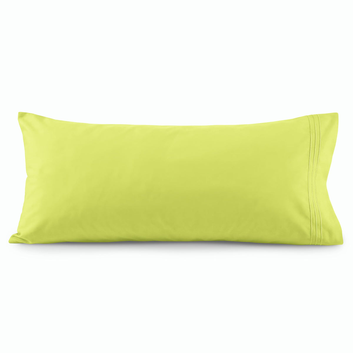 Elegant Comfort Luxury Ultra-Soft 2-Piece Pillowcase Set - 1500 Premium Hotel Quality Microfiber Double Brushed - Wrinkle Resistant, King Size, White
