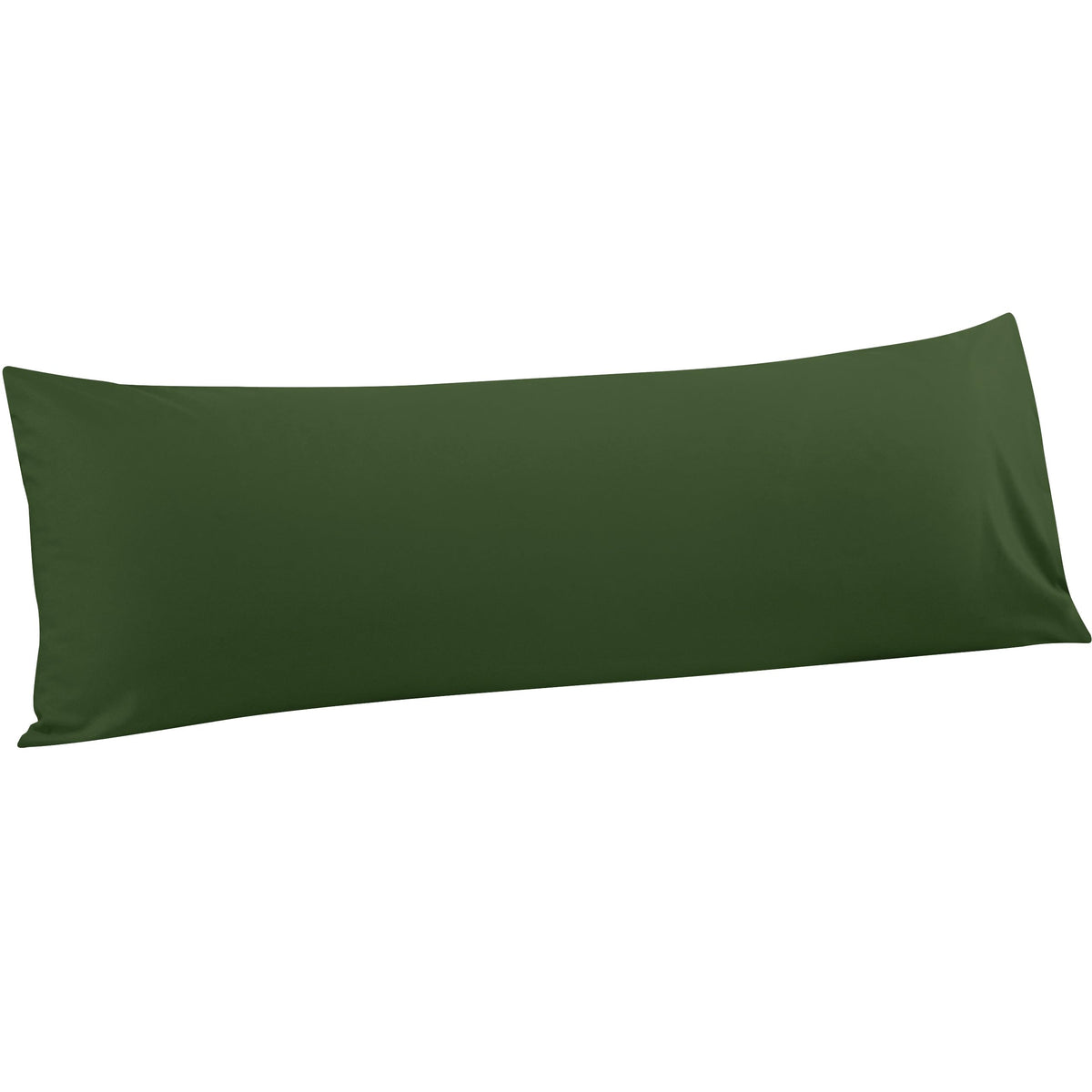 FLXXIE 2-Pack Microfiber Queen Pillow Cases, Envelope Closure, Black