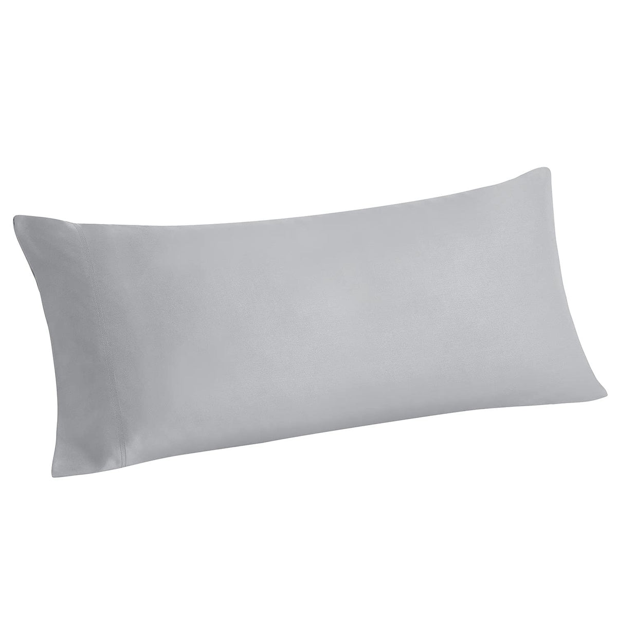 BEDELITE Cooling Pillow Cases Queen Size Set of 2, Rayon from Bamboo, Grey