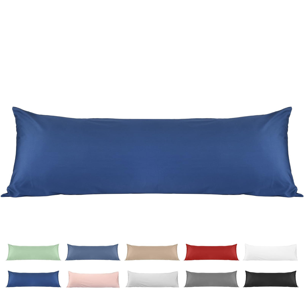 Deep Dream 100% Cotton Pillow Cases Standard Size Set of 2, 600 Thread Count Cotton Pillowcases Standard, White Pillow Cases Set of 2 with Envelop Closure, 20x26 Inches