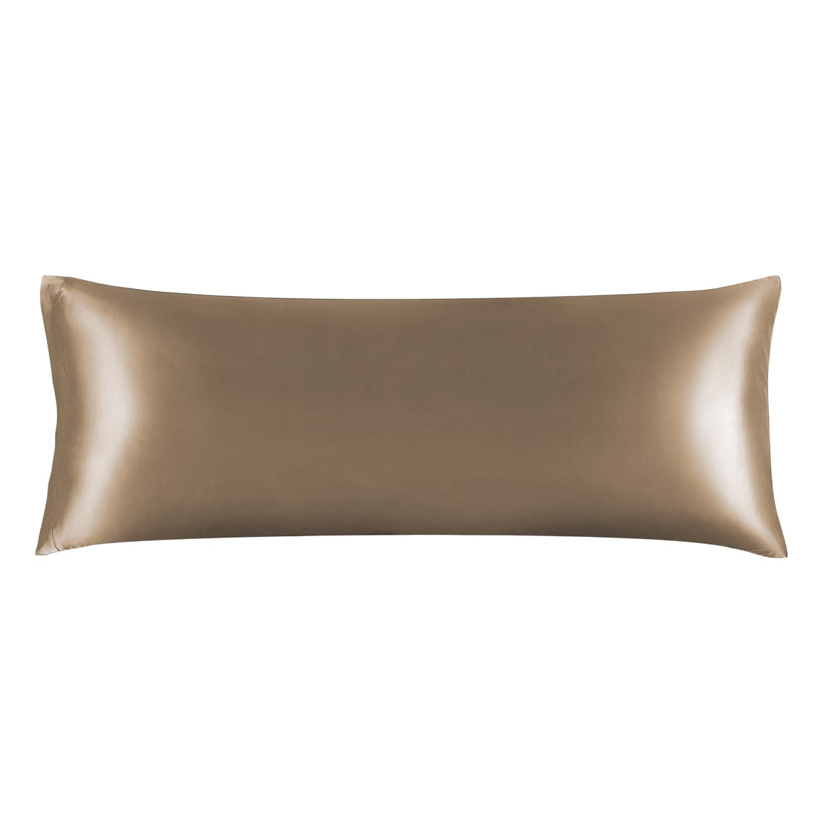 BEDELITE Satin Pillowcases, Queen Size 20x30 Inch, Dark Grey, Set of 2