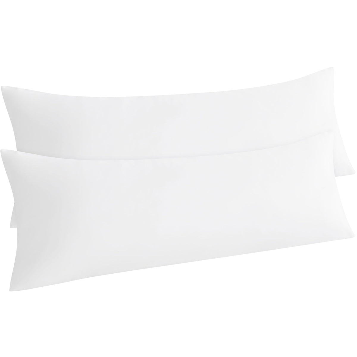 NTBAY Standard Microfiber Pillowcases, Set of 2, Sky Blue