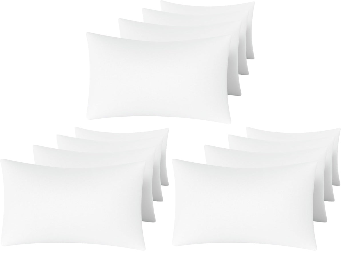 MINIPANDA Dark Grey Pillow Cases Set of 4 Queen Size, Envelope Design