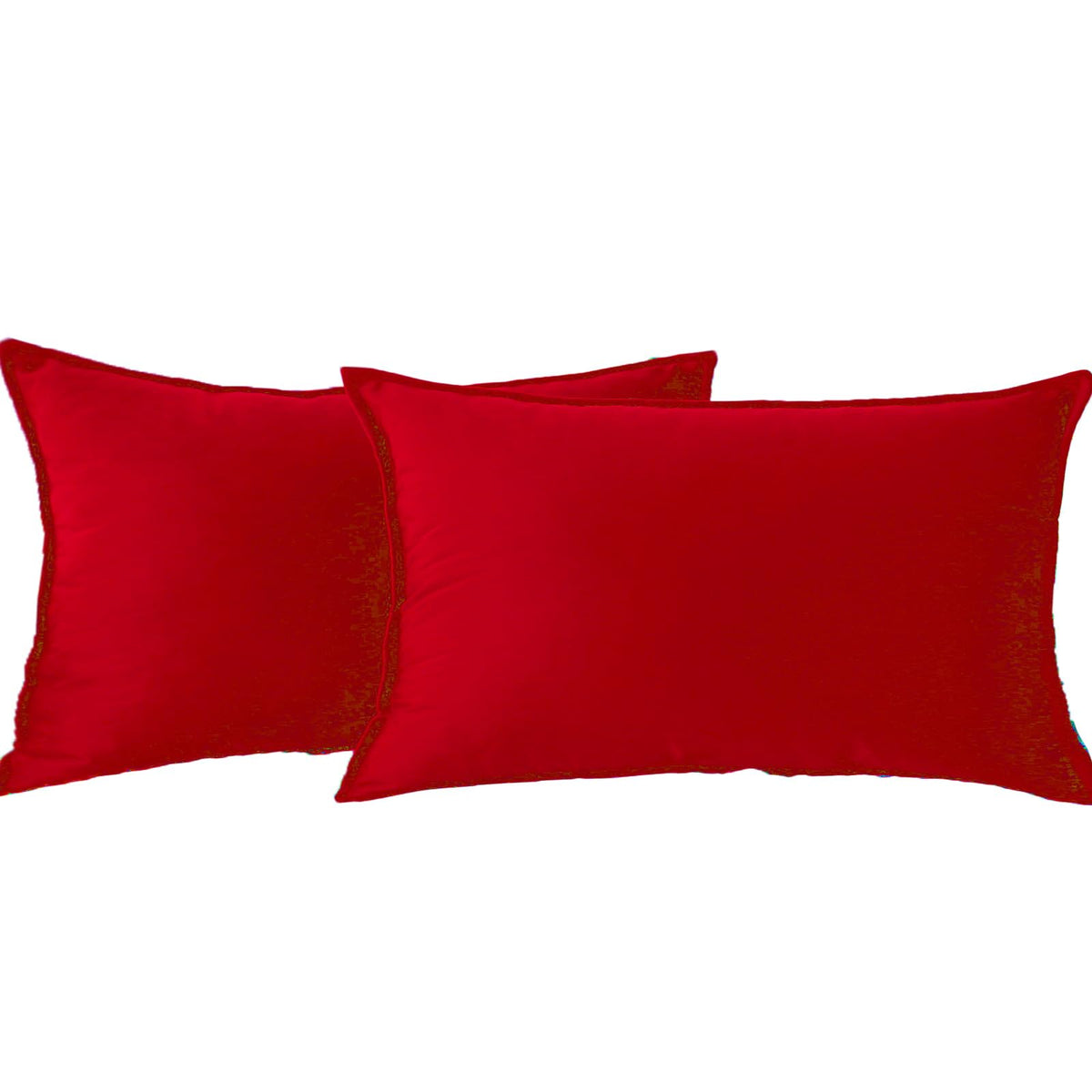 JIAHANNHA Velvet Green Throw Pillow Covers 18”x18”Pack of 2 Soft Decorative
