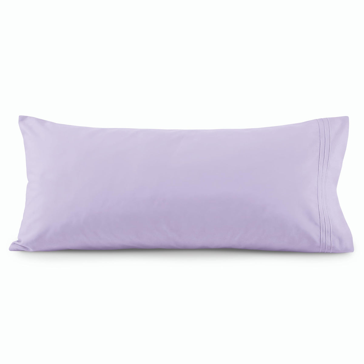 Elegant Comfort Luxury Ultra-Soft 2-Piece Pillowcase Set - 1500 Premium Hotel Quality Microfiber Double Brushed - Wrinkle Resistant, King Size, White