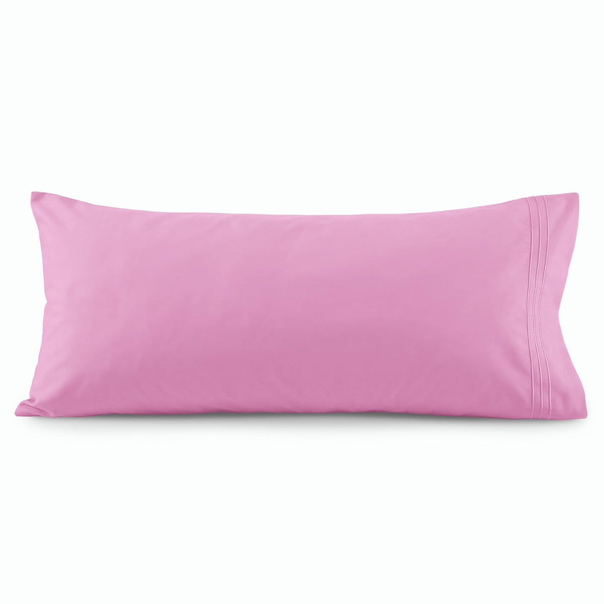 Elegant Comfort Luxury Ultra-Soft 2-Piece Pillowcase Set - 1500 Premium Hotel Quality Microfiber Double Brushed - Wrinkle Resistant, King Size, White