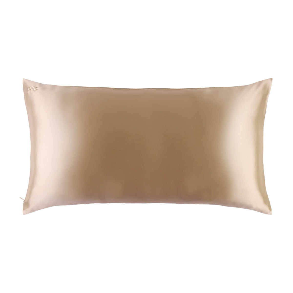 slip King Pure Silk Pillow Case - 100% Pure 22 Momme Mulberry Silk - King Size Standard Pillow Case -Anti-BedHead, Anti-Sleep Crease, White (20" x 36")