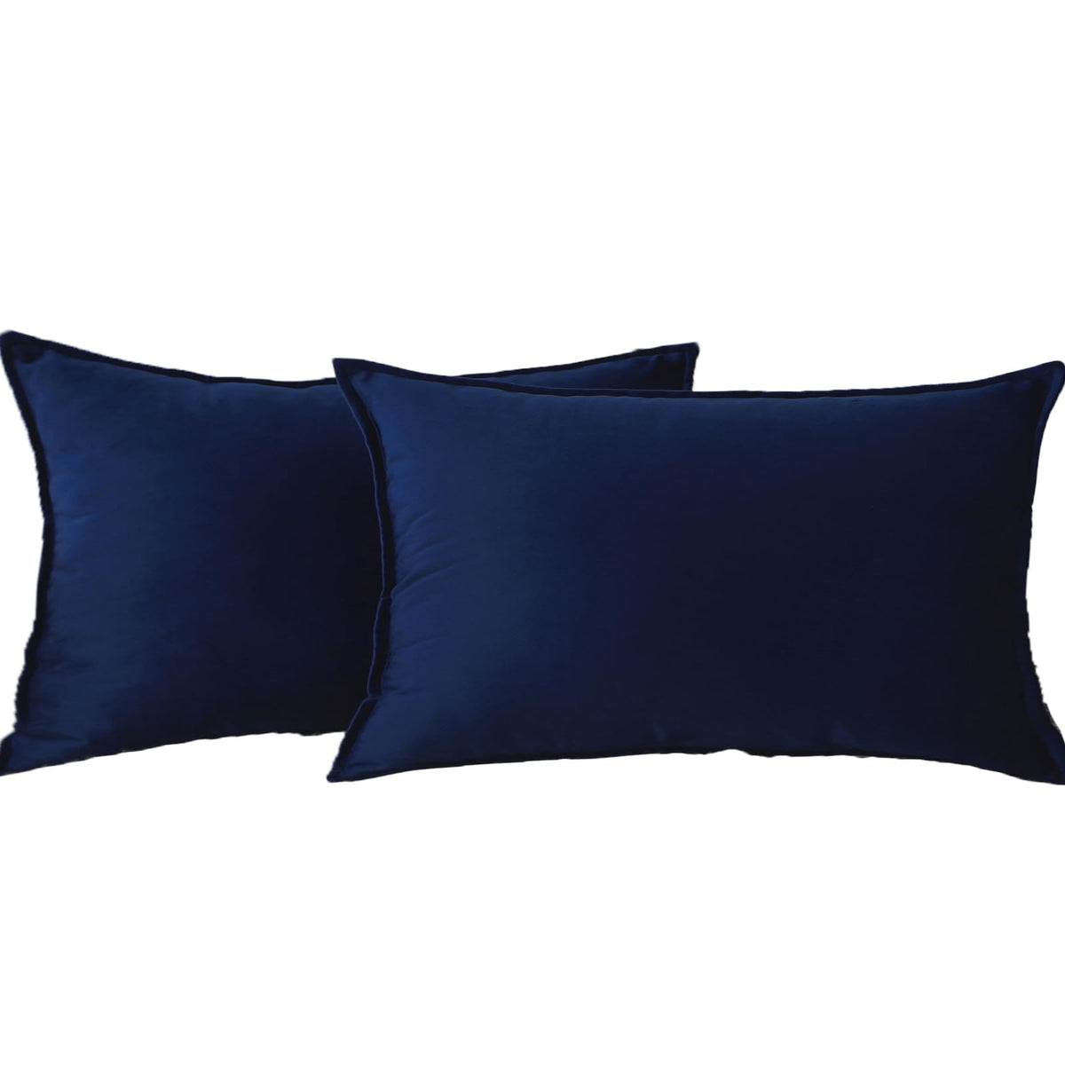 JIAHANNHA Velvet Green Throw Pillow Covers 18”x18”Pack of 2 Soft Decorative