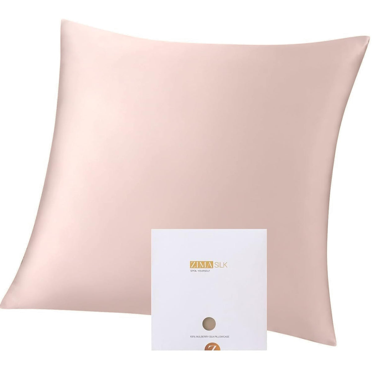 ZIMASILK 100% Pure Mulberry Silk Pillow Cases for Hair and Skin, Queen