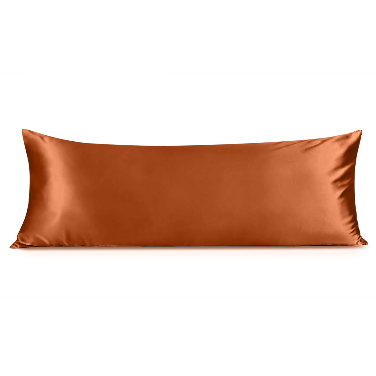 INFIIXSO Silk Pillow Cases 2 Pack, Standard Size, Hidden Zipper, Light Grey