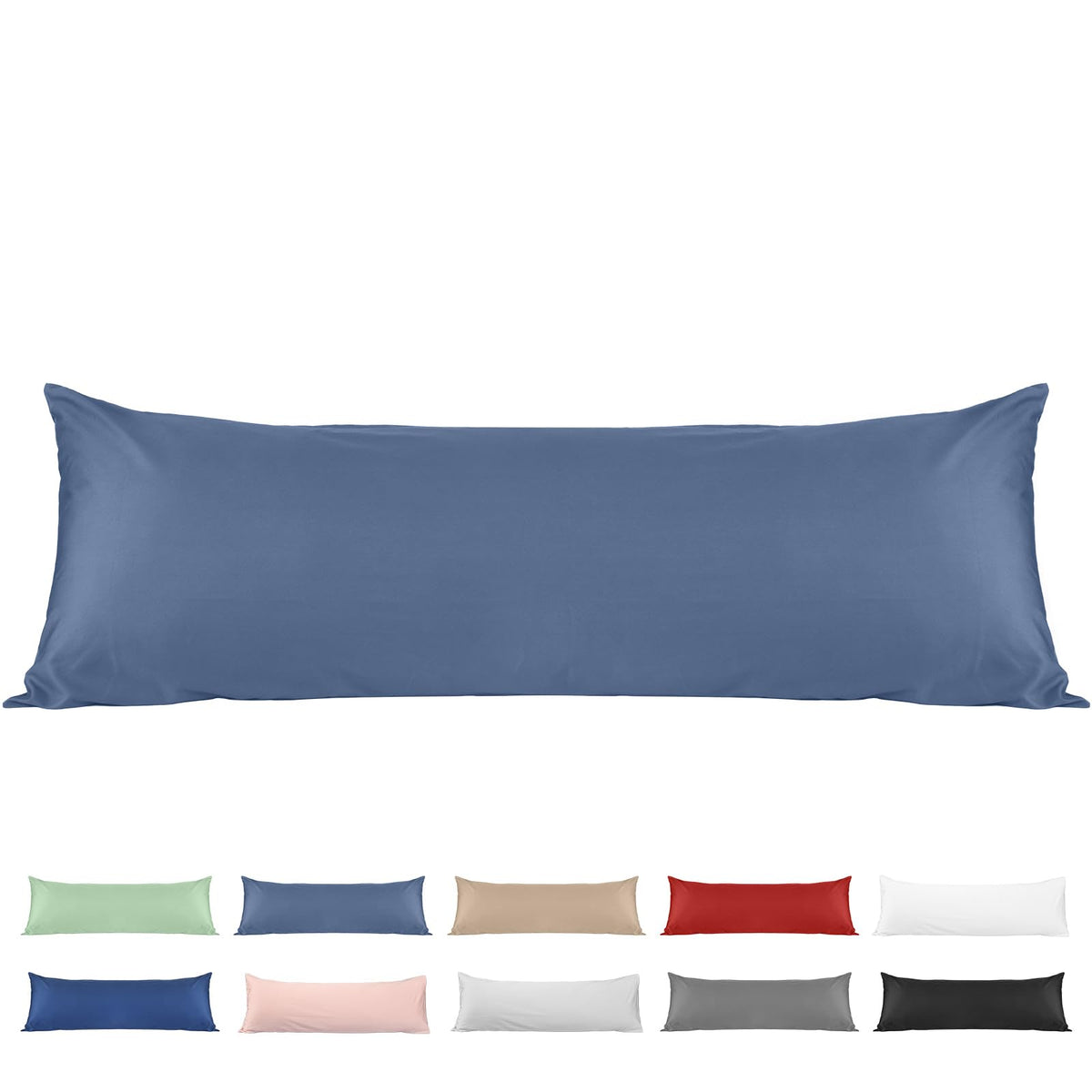 Deep Dream 100% Cotton Pillow Cases Standard Size Set of 2, 600 Thread Count Cotton Pillowcases Standard, White Pillow Cases Set of 2 with Envelop Closure, 20x26 Inches