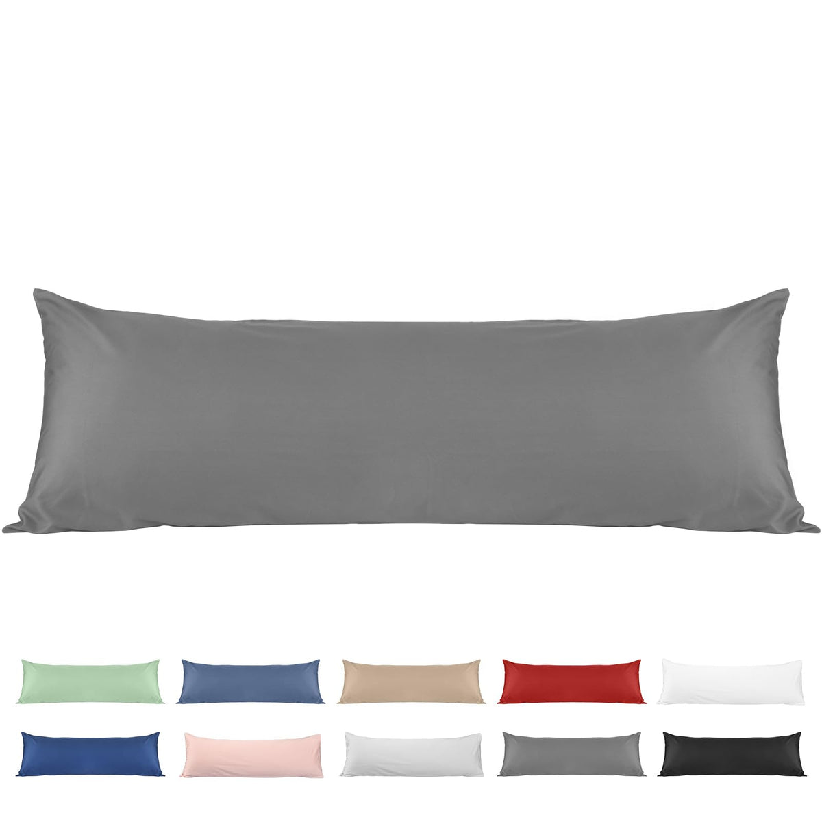 Deep Dream 100% Cotton Pillow Cases Standard Size Set of 2, 600 Thread Count Cotton Pillowcases Standard, White Pillow Cases Set of 2 with Envelop Closure, 20x26 Inches