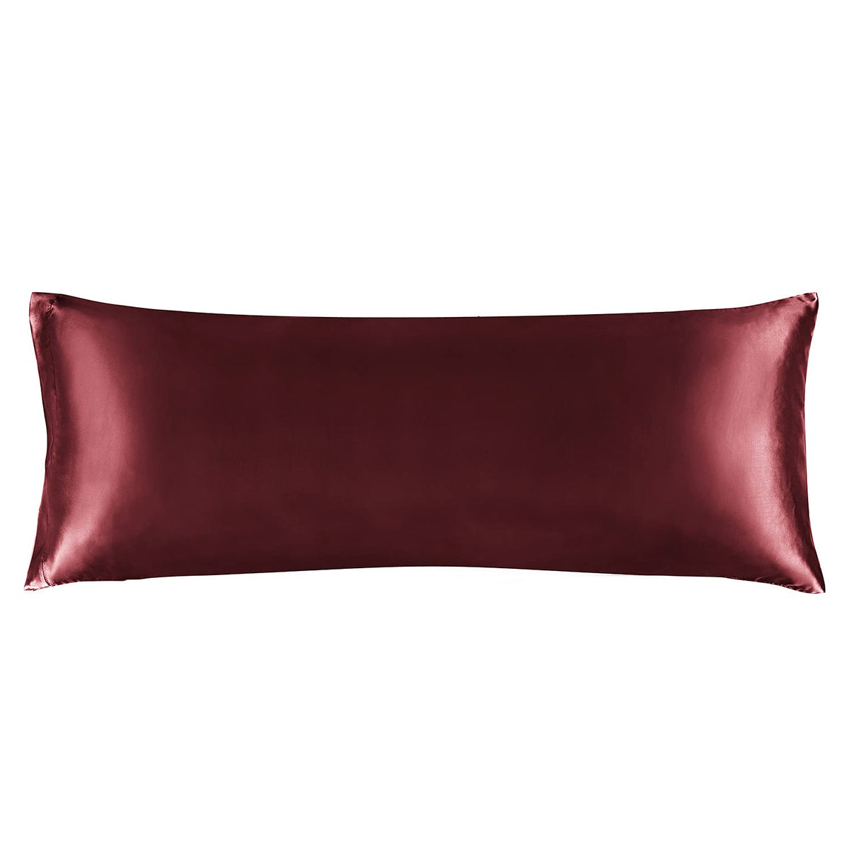 BEDELITE Satin Pillowcases, Queen Size 20x30 Inch, Dark Grey, Set of 2