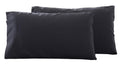 Microfiber Queen Bed Pillowcases 2 Pack, Super Soft Bed Pillow Covers Envelope Closure, Wrinkle, Fade and Stain Resistant, 20x30, Light Beige