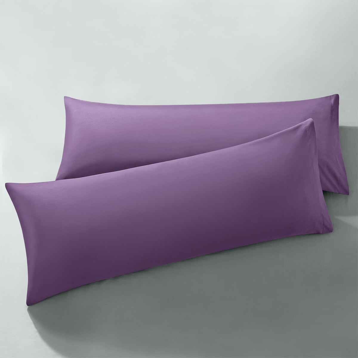 MILVOWOC Brushed Microfiber Pillowcases, Dusty Pink, 20x26 Inch