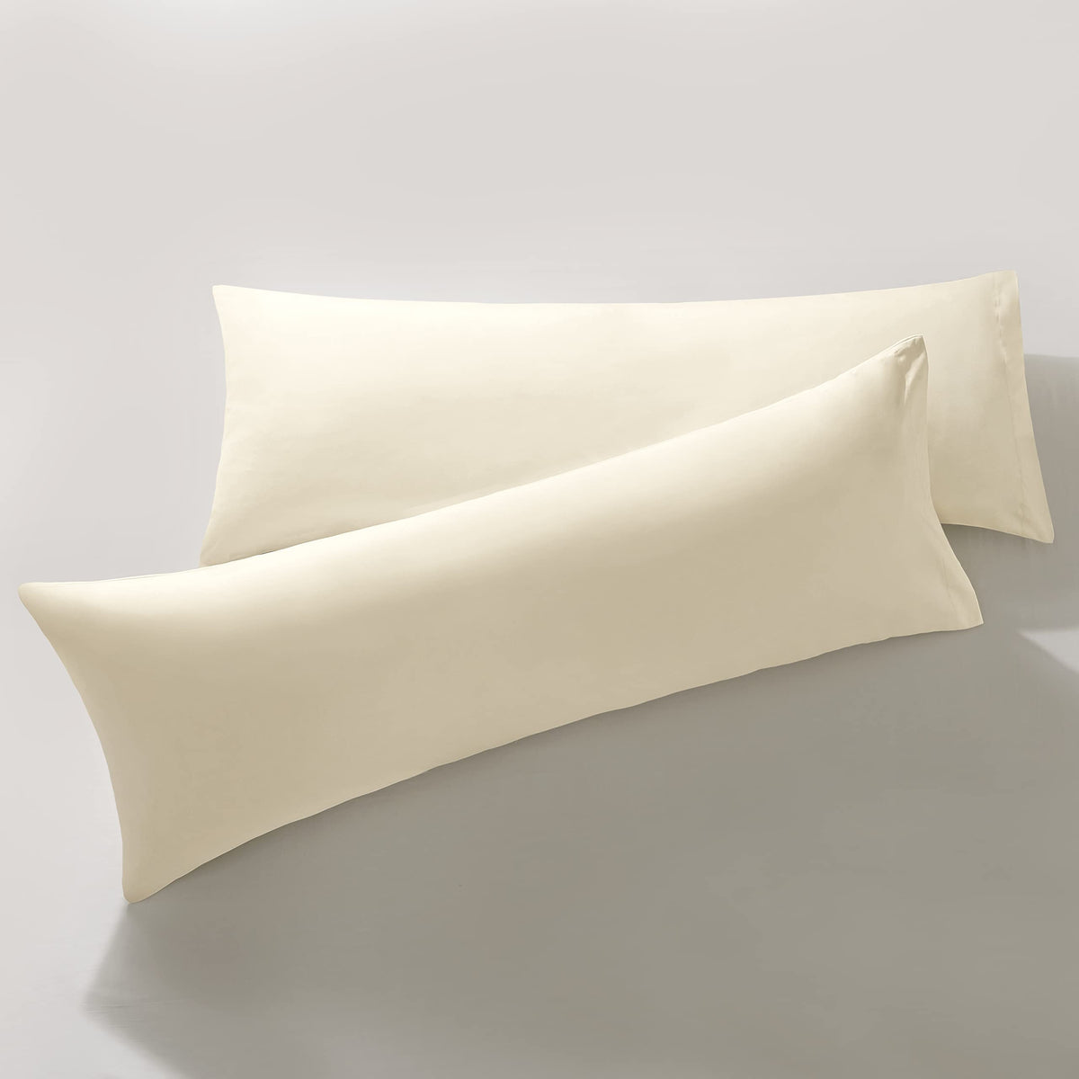 MILVOWOC Brushed Microfiber Pillowcases, Dusty Pink, 20x26 Inch