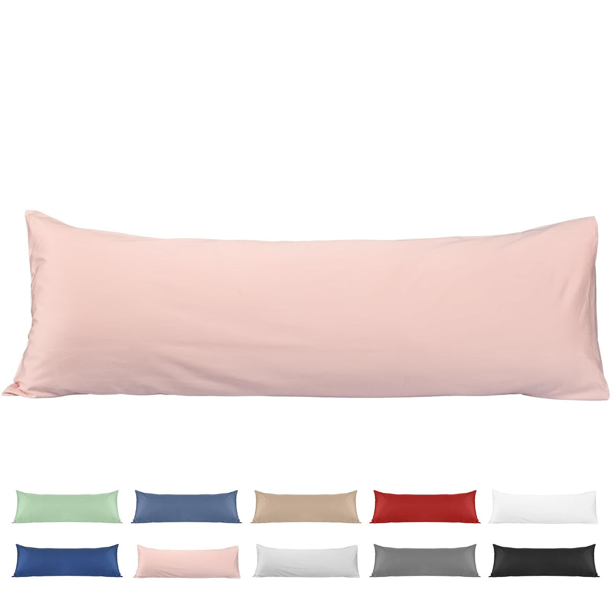 Deep Dream 100% Cotton Pillow Cases Standard Size Set of 2, 600 Thread Count Cotton Pillowcases Standard, White Pillow Cases Set of 2 with Envelop Closure, 20x26 Inches
