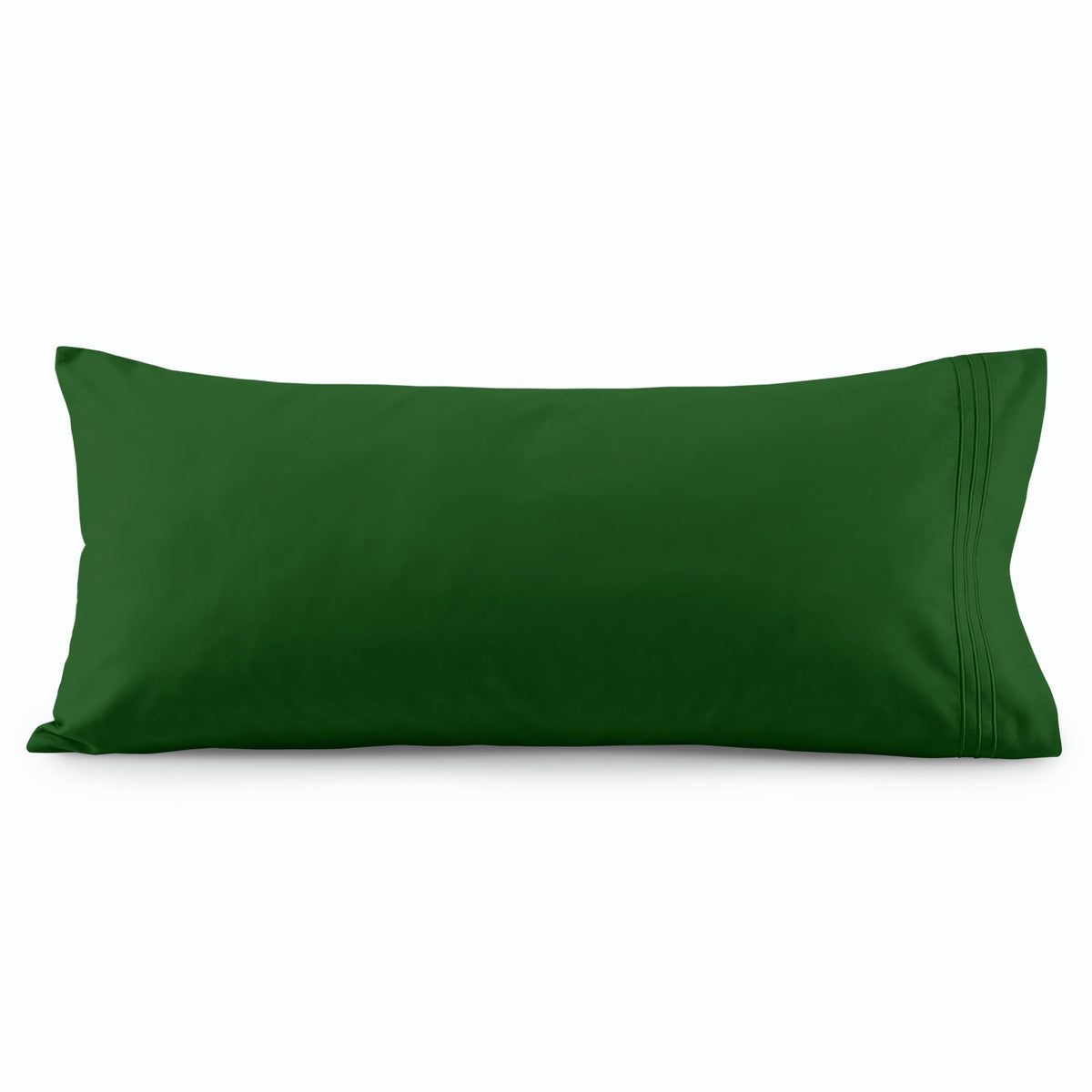 Elegant Comfort Luxury Ultra-Soft 2-Piece Pillowcase Set - 1500 Premium Hotel Quality Microfiber Double Brushed - Wrinkle Resistant, King Size, White