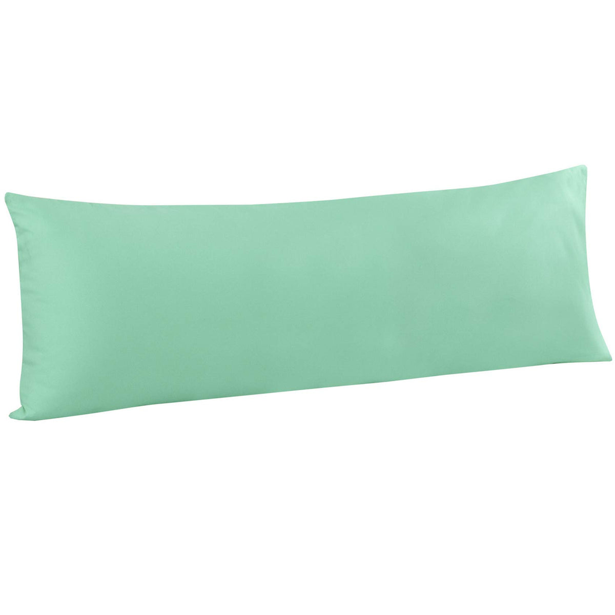 FLXXIE 2-Pack Microfiber Queen Pillow Cases, Envelope Closure, Black
