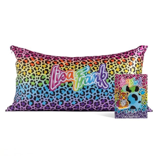 Bridgerton x Kitsch Satin Pillowcase W/Zipper - Size 19x26, Wisteria
