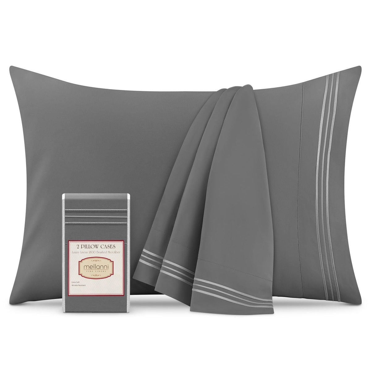 Mellanni Pillow Cases - Luxury, Extra Soft