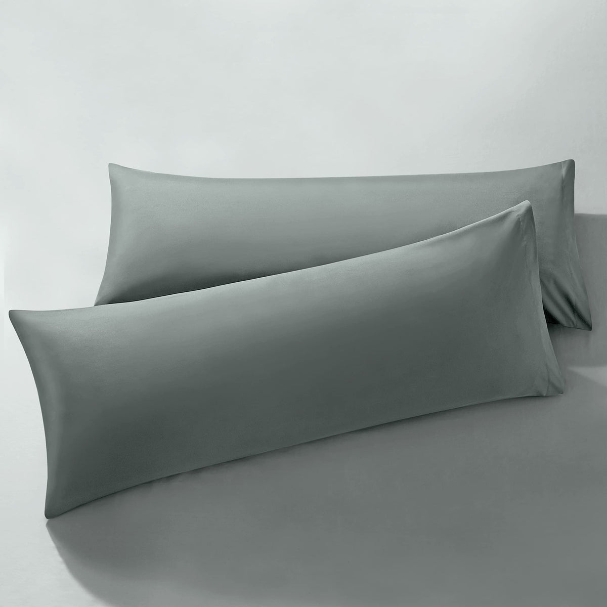 MILVOWOC Brushed Microfiber Pillowcases, Dusty Pink, 20x26 Inch