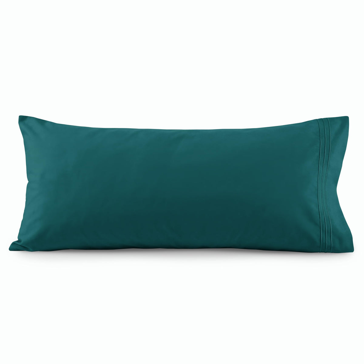 Elegant Comfort Luxury Ultra-Soft 2-Piece Pillowcase Set - 1500 Premium Hotel Quality Microfiber Double Brushed - Wrinkle Resistant, King Size, White