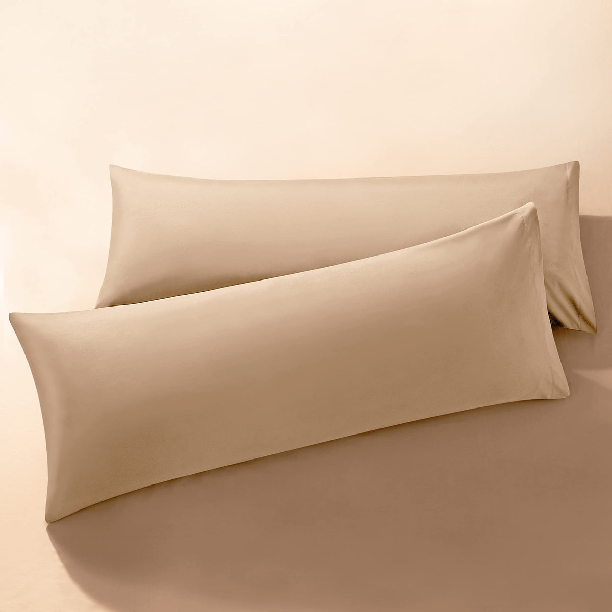 MILVOWOC Brushed Microfiber Pillowcases, Dusty Pink, 20x26 Inch