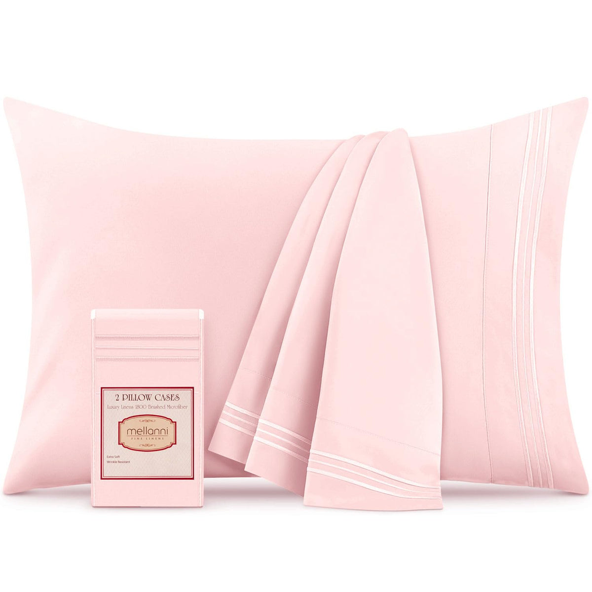 Mellanni Pillow Cases - Luxury, Extra Soft