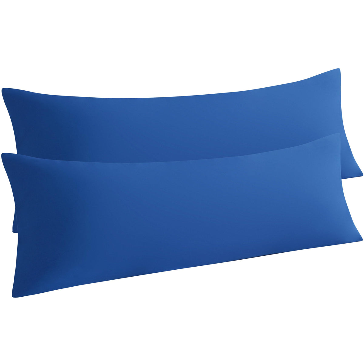 NTBAY Standard Microfiber Pillowcases, Set of 2, Sky Blue