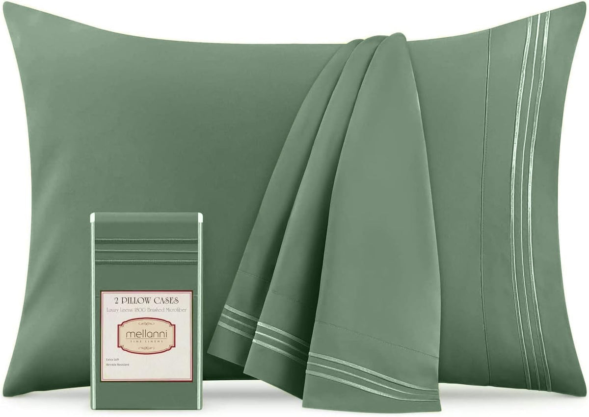 Mellanni Pillow Cases - Luxury, Extra Soft