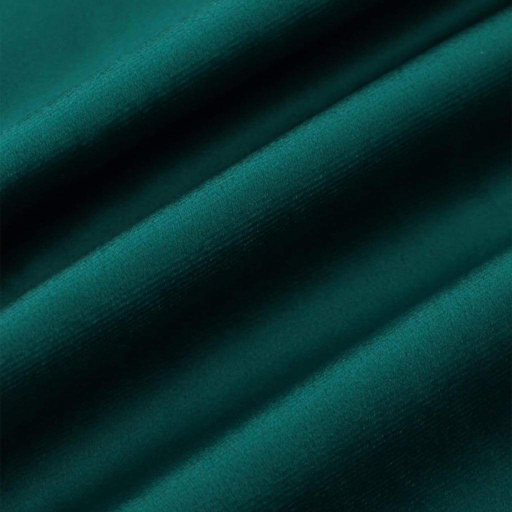 JIAHANNHA Velvet Green Throw Pillow Covers 18”x18”Pack of 2 Soft Decorative