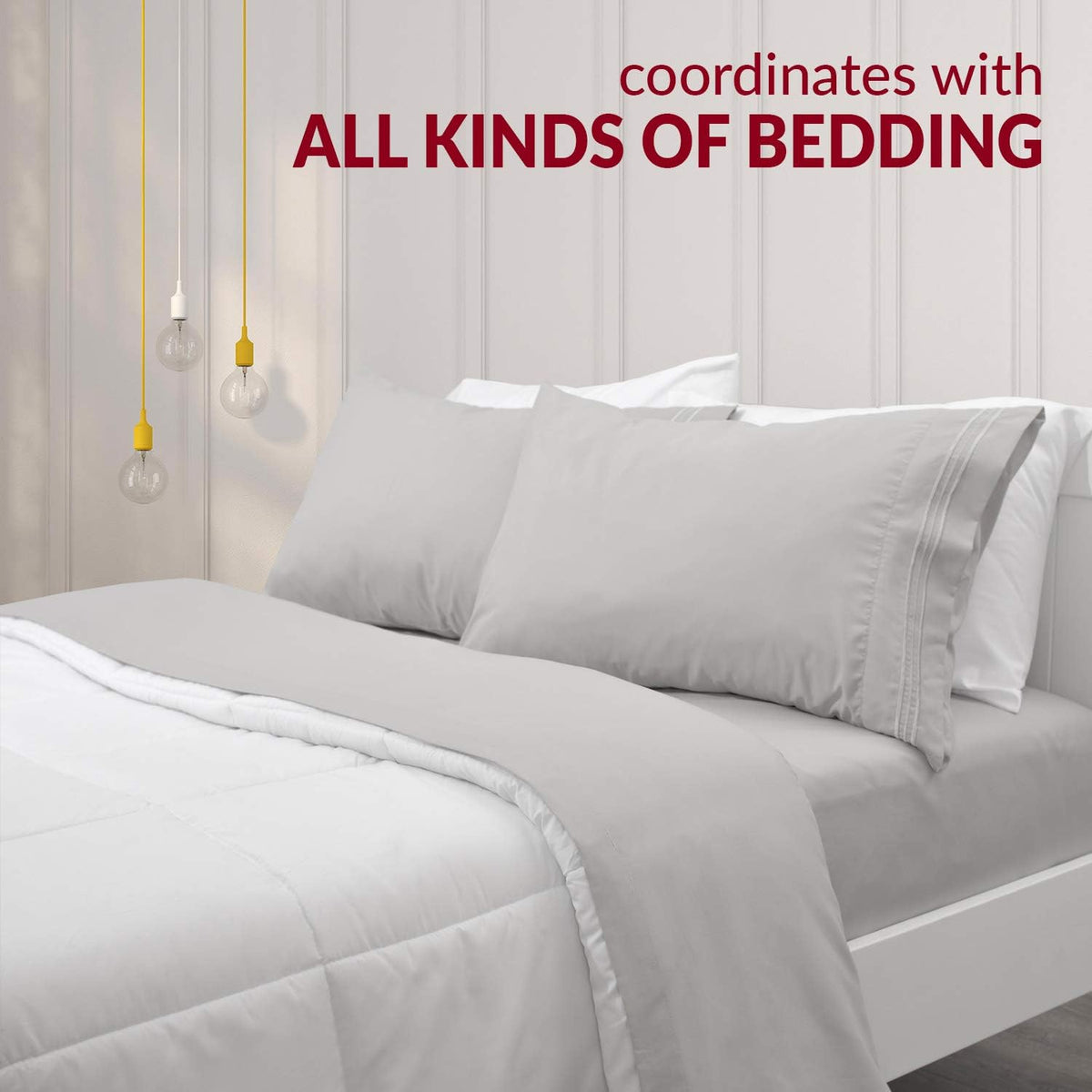 Mellanni Pillow Cases - Luxury, Extra Soft