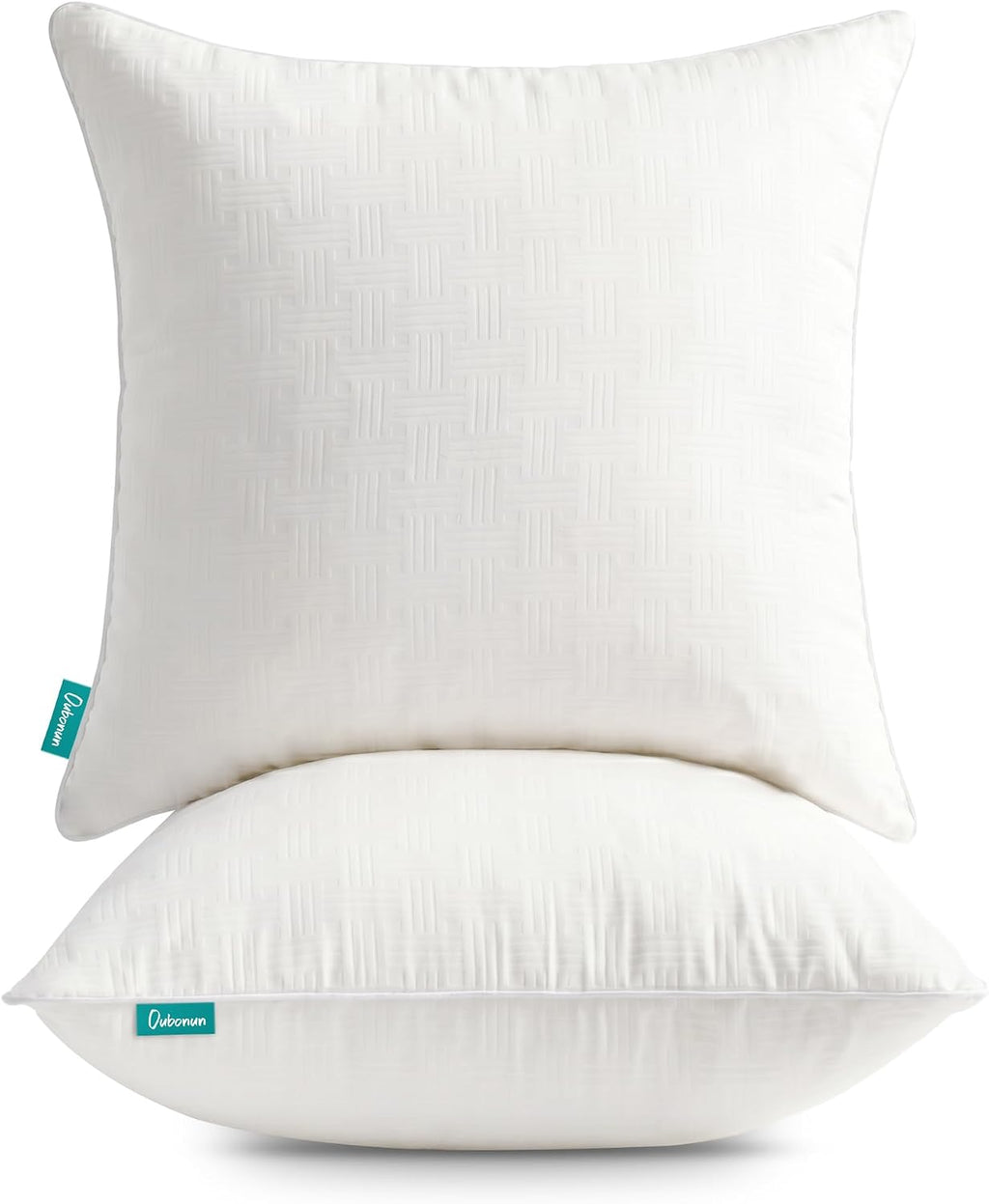 Oubonun Throw Pillow Inserts 22x22 Set of 2, Decorative Throw Pillows