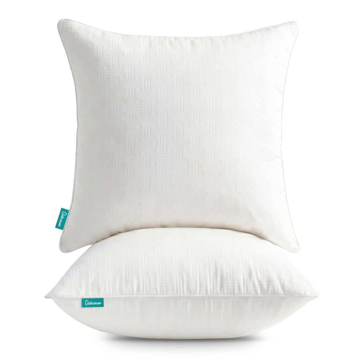 Oubonun Throw Pillow Inserts 22x22 Set of 2, Decorative Throw Pillows