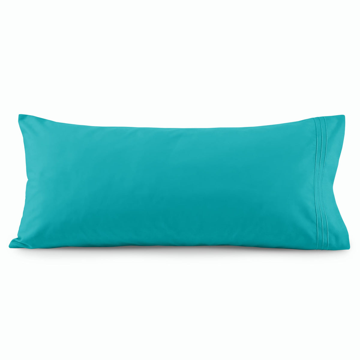 Elegant Comfort Luxury Ultra-Soft 2-Piece Pillowcase Set - 1500 Premium Hotel Quality Microfiber Double Brushed - Wrinkle Resistant, King Size, White