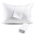 FAUNNA 600TC 100% Cotton Pillow Protectors, Standard Size (20x26), 4 Pack
