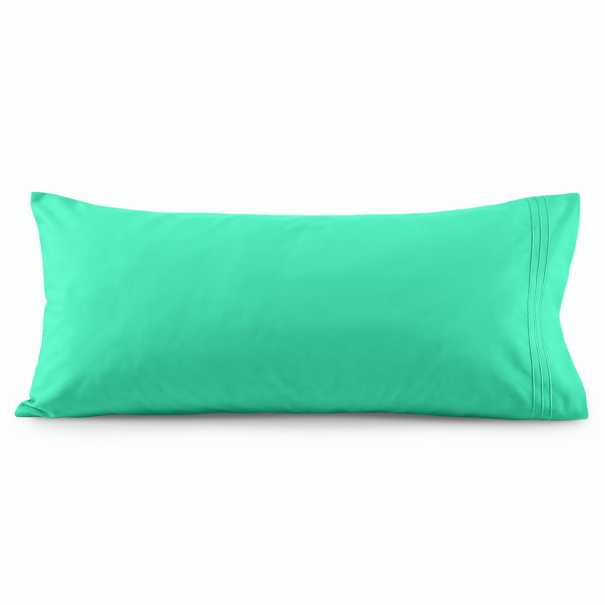 Elegant Comfort Luxury Ultra-Soft 2-Piece Pillowcase Set - 1500 Premium Hotel Quality Microfiber Double Brushed - Wrinkle Resistant, King Size, White