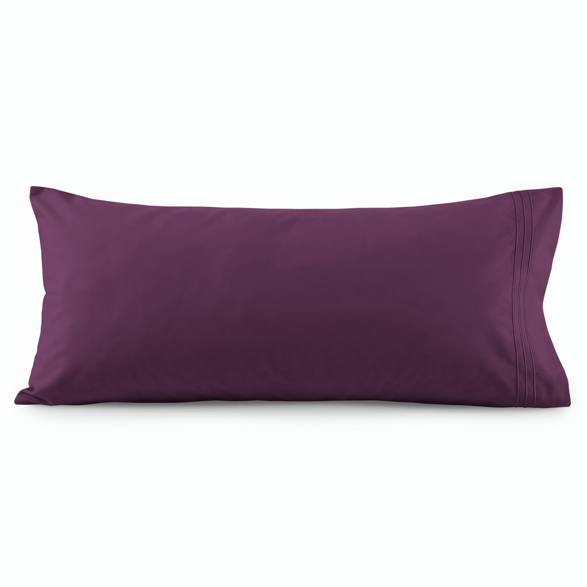 Elegant Comfort Luxury Ultra-Soft 2-Piece Pillowcase Set - 1500 Premium Hotel Quality Microfiber Double Brushed - Wrinkle Resistant, King Size, White