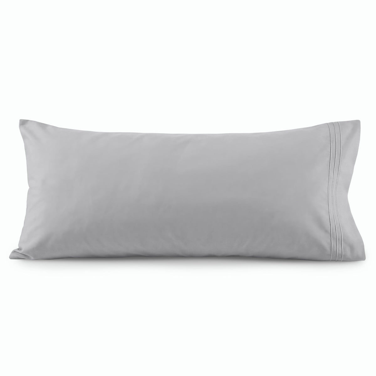 Elegant Comfort Luxury Ultra-Soft 2-Piece Pillowcase Set - 1500 Premium Hotel Quality Microfiber Double Brushed - Wrinkle Resistant, King Size, White