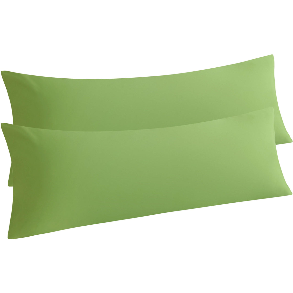 NTBAY Standard Microfiber Pillowcases, Set of 2, Sky Blue