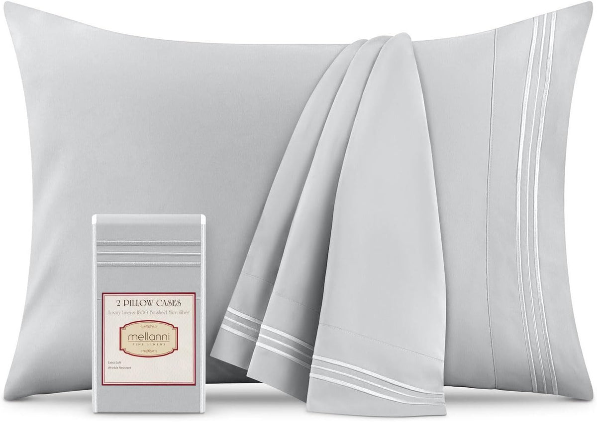 Mellanni Pillow Cases - Luxury, Extra Soft