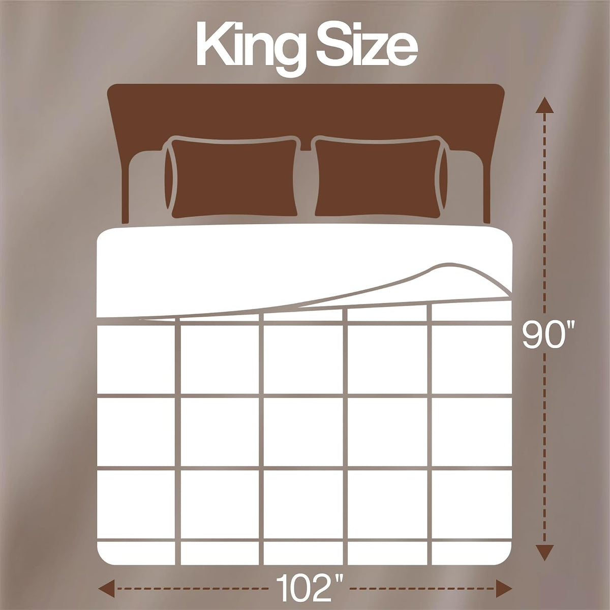 Utopia Bedding Comforter King Size, Duvet Insert, White, 90 x 102 Inches