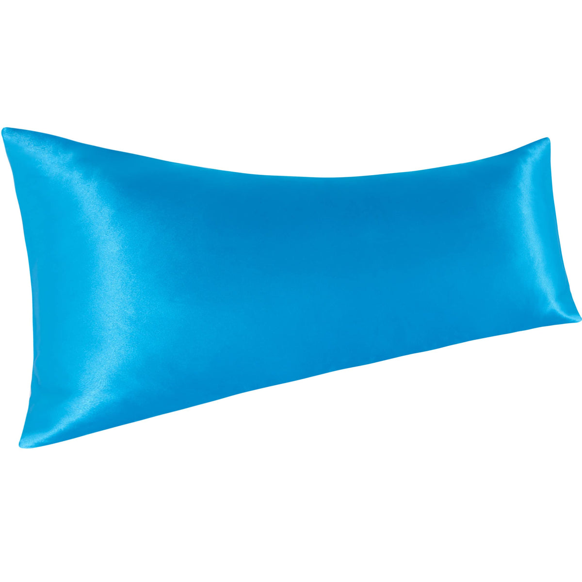 NTBAY Standard Satin Pillowcases, Set of 2, Black